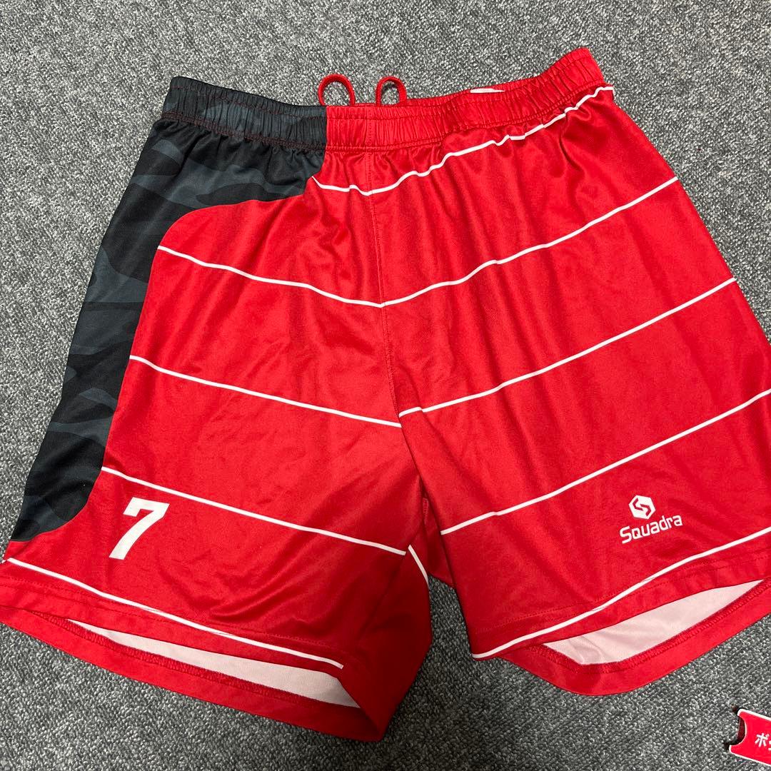 Squadra バレーボールパンツ 赤 7
