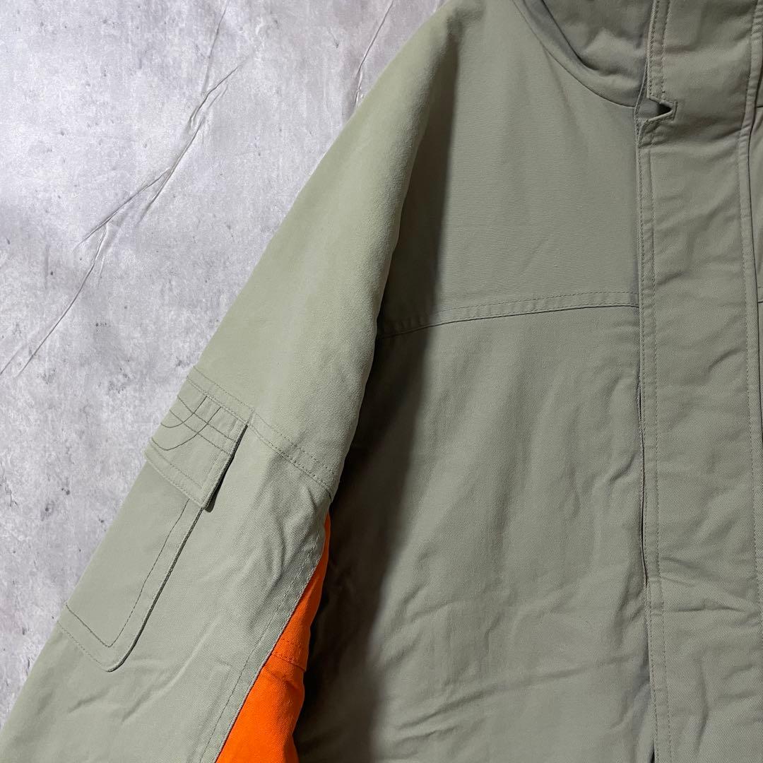 Burtonバートンスキーウェアスノーボードジャケットブルゾンベージュオレンジ