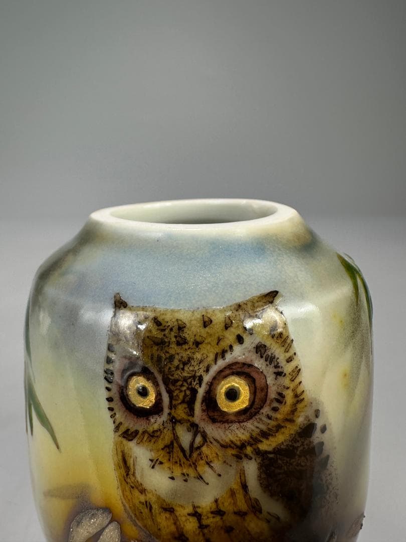 日本美術　茶道具　蓋付小壺　茶入　伊藤北斗作　共箱　師：人間国宝 　藤本能道