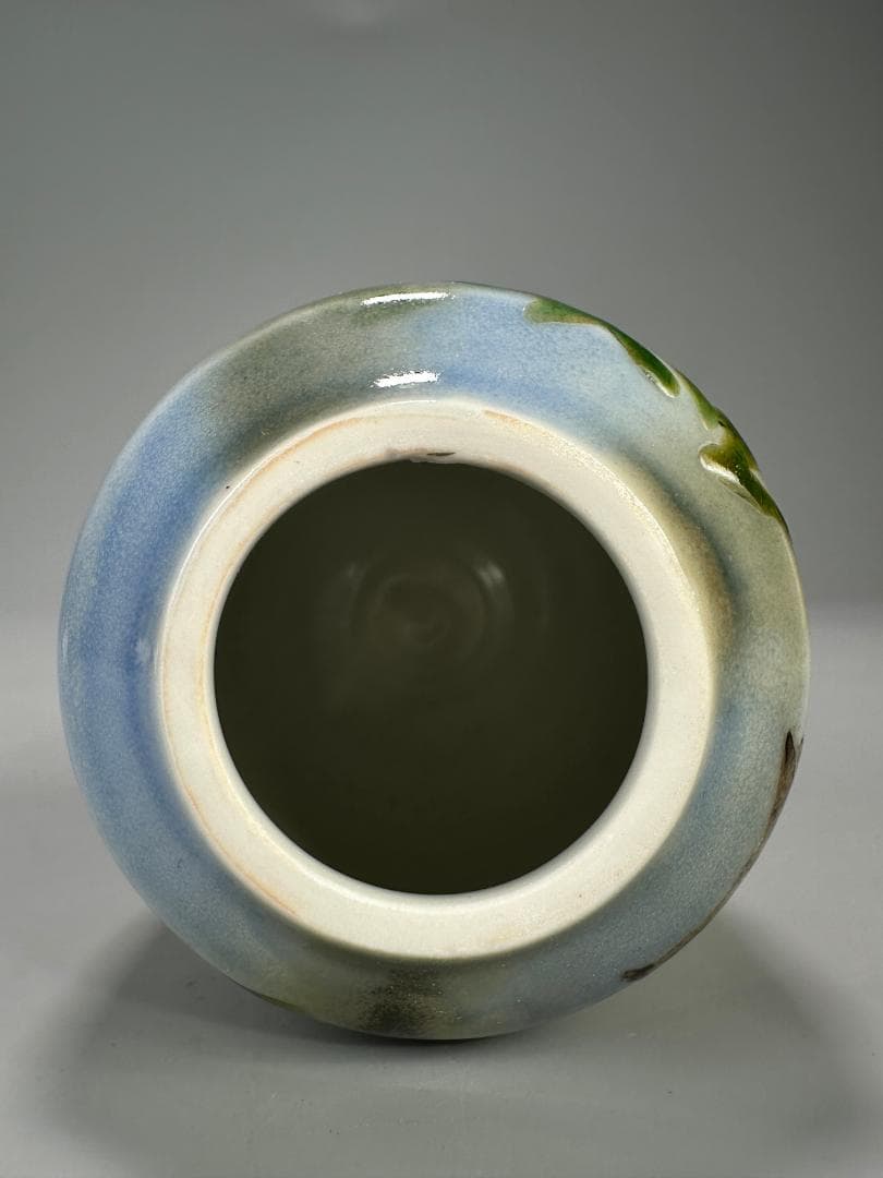 日本美術　茶道具　蓋付小壺　茶入　伊藤北斗作　共箱　師：人間国宝 　藤本能道