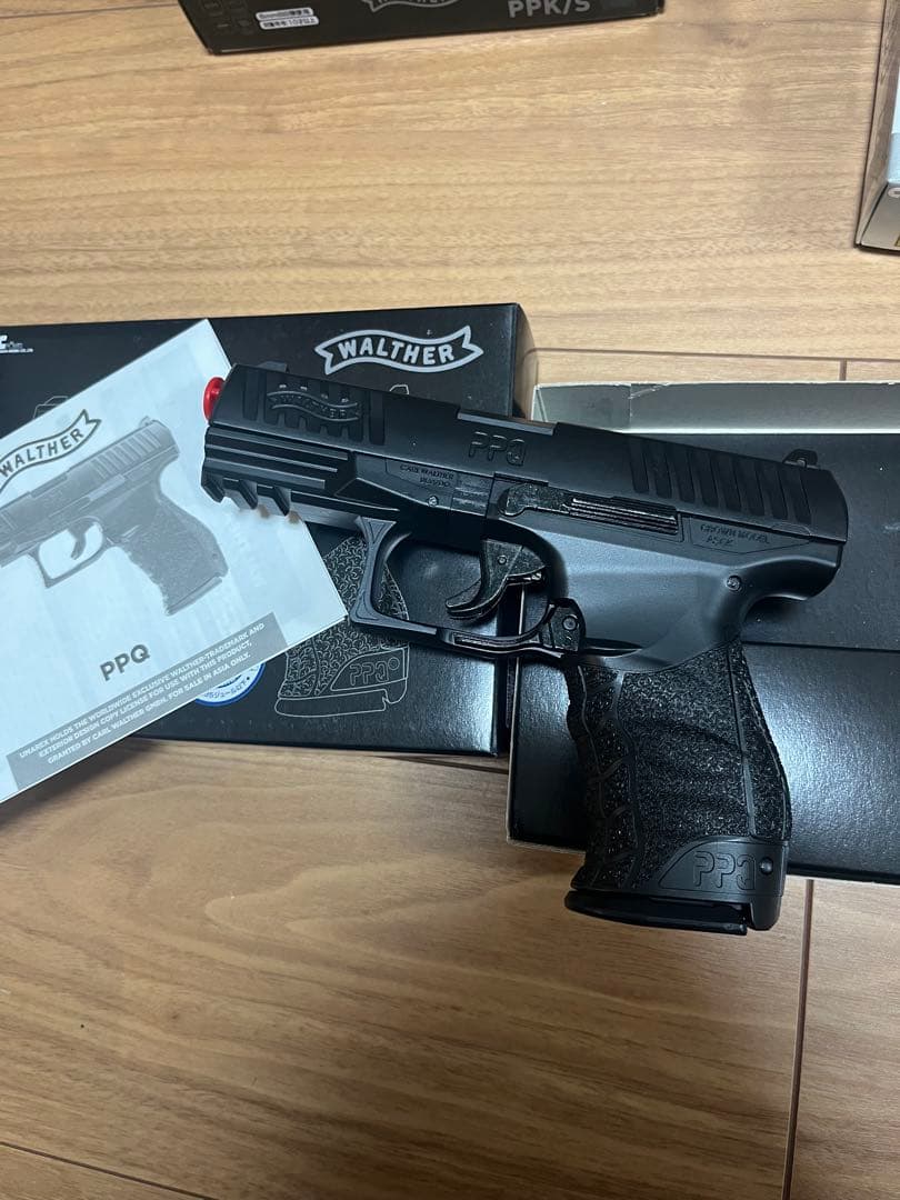 エアコッキングガン、4点セット PPK/S PPQ GLK33 コルドガバメント