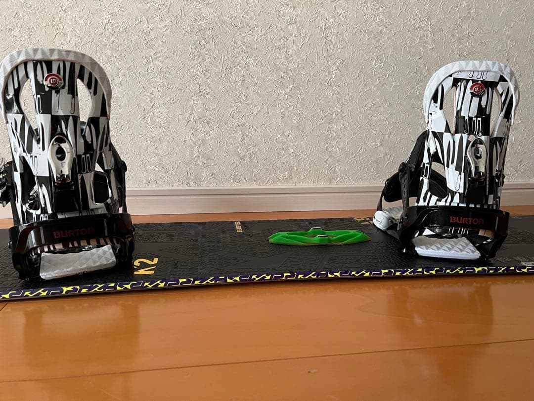 K2スノーボードセット★Burtonビンディング 極美品 Burtonケース