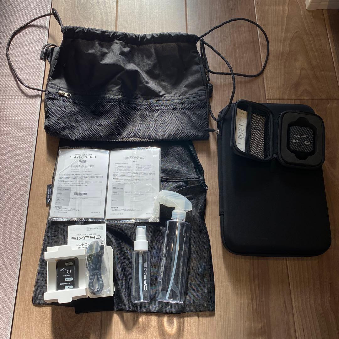 Sixpad パワースーツ　コアベルトM ヒップ＆レッグM セット