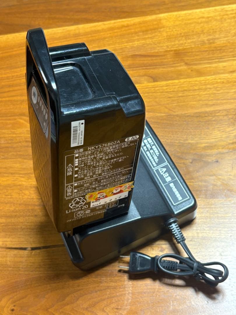 Panasonic NKY576B02A 8Ah 自転車用バッテリー