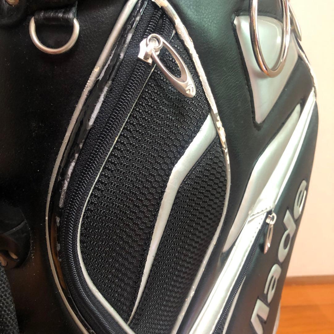 テーラーメイド TaylorMade キャディバッグ ブラック フード付き