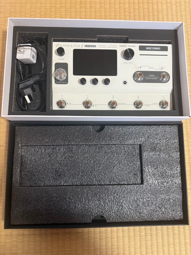 Hotone Ampero ii stage マルチエフェクター