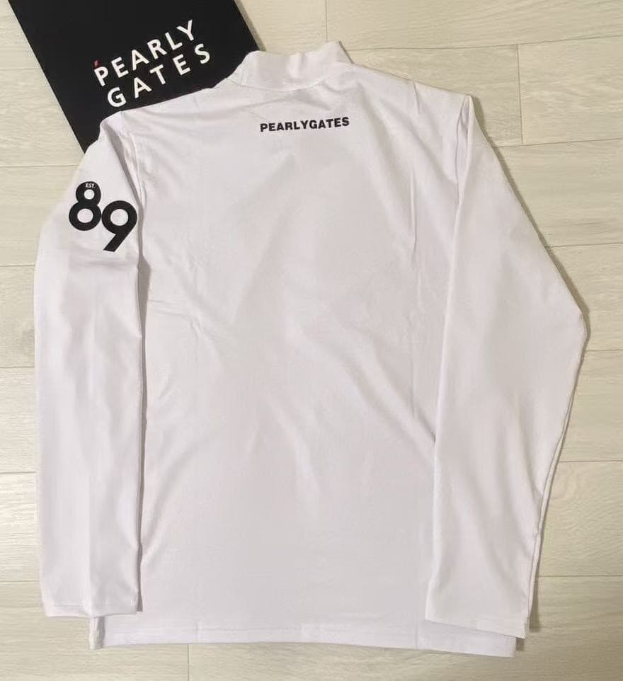 新品 正規品 パリーゲイツ89 裏毛起毛 厚手 極暖 白 サイズ7 XXL