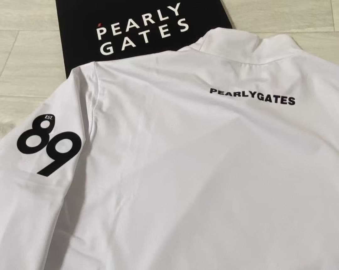 新品 正規品 パリーゲイツ89 裏毛起毛 厚手 極暖 白 サイズ7 XXL