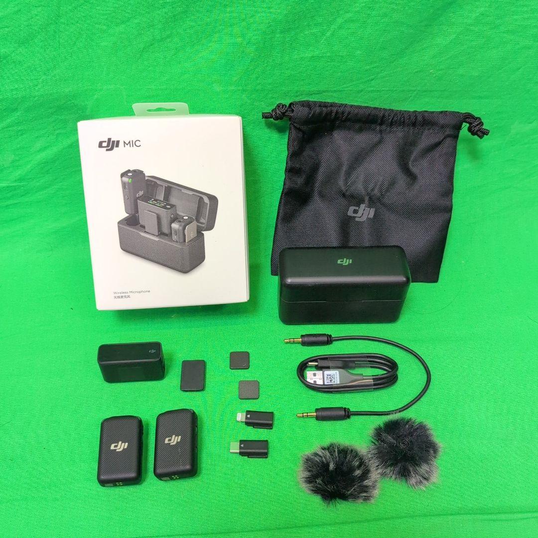 【高音質ワイヤレス】 DJI Mic（送信機2台＋受信機1台＋充電ケース）