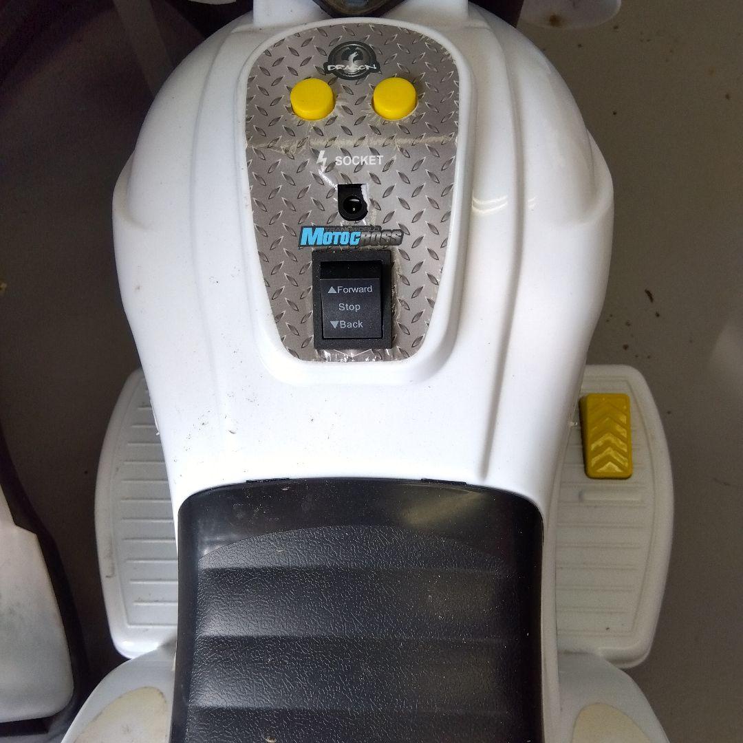 ジャンク品　STAR+HEART Motor バイクおもちゃ ホワイト