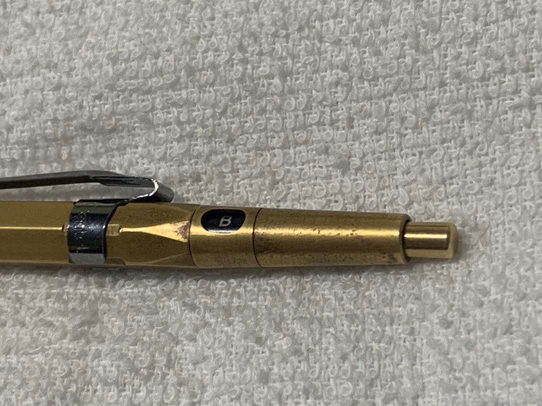 pg5 カスタム 真鍮製　シャープペンシル 野原工芸 ボナンペン 工房楔