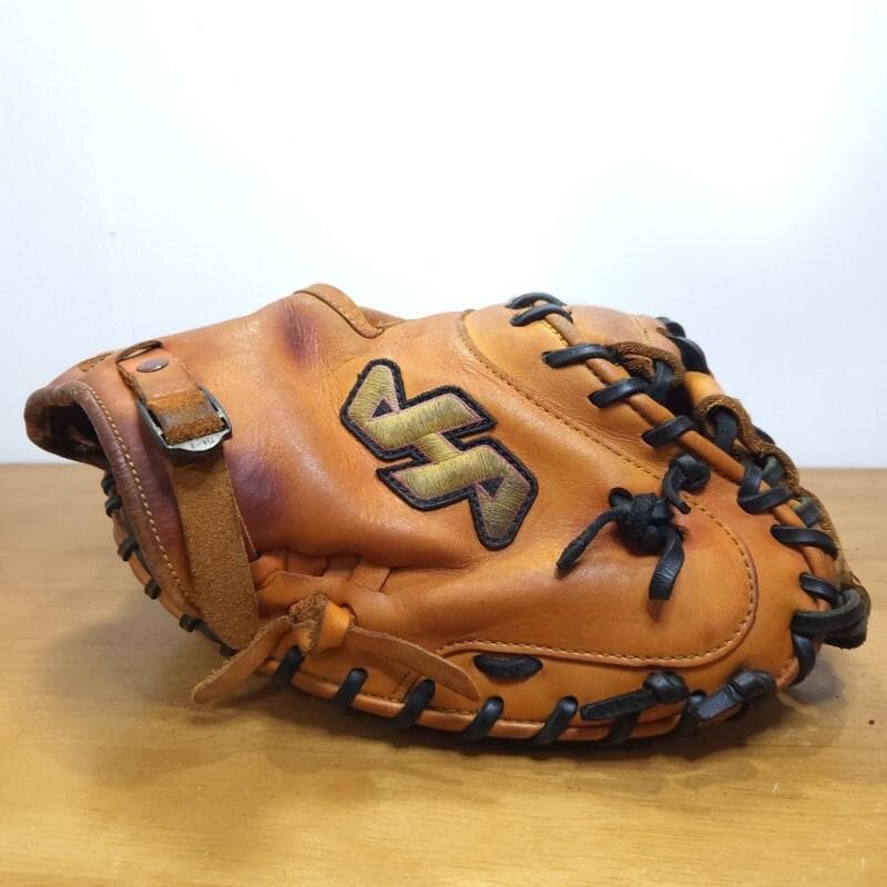 ハタケヤマ THシリーズ 北米ステアハイド使用 キャッチャーミット 軟式グローブ