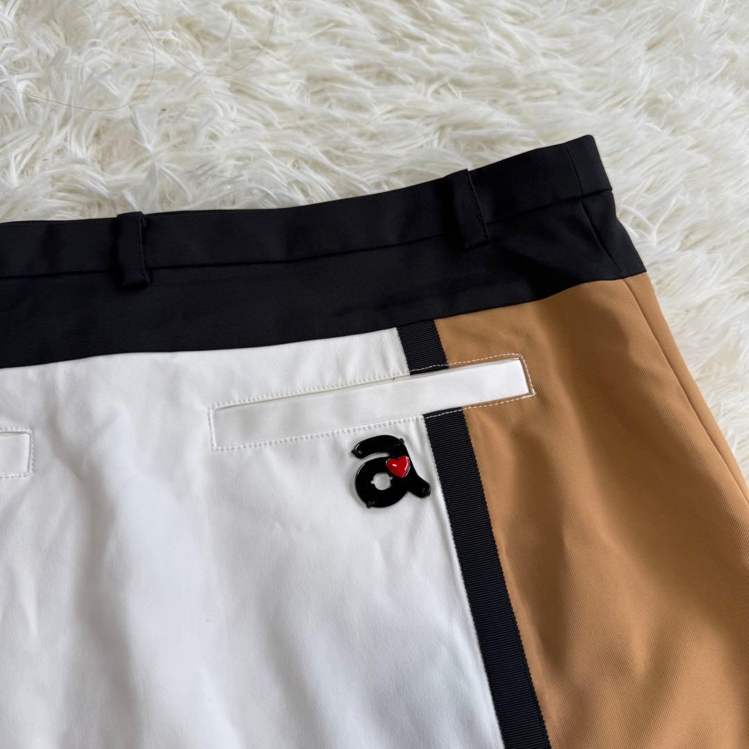 【アルチビオ】極美品 スカート 切替 ブラウン 40サイズ レディース