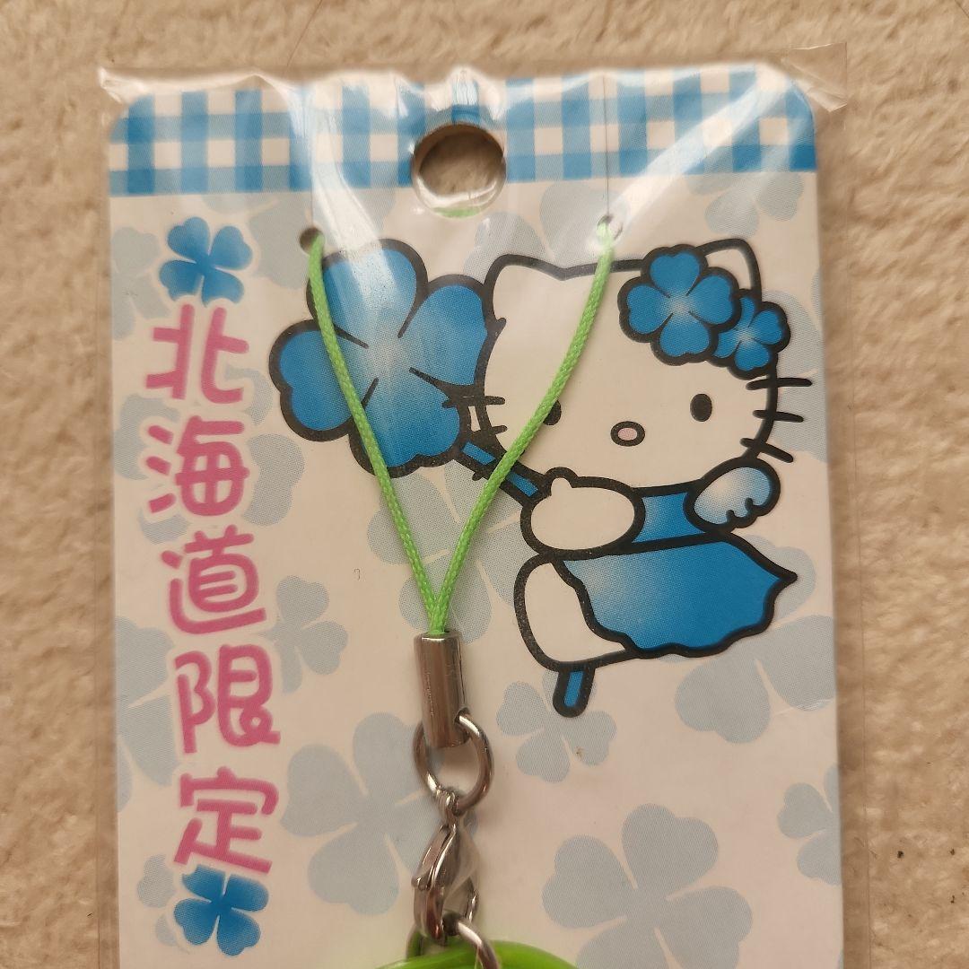 【激レア 】ハローキティ「愛国から幸福ゆき」ストラップ