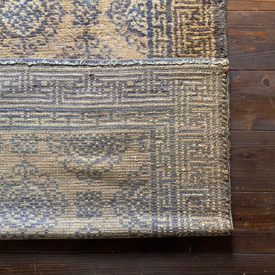 古い 段通 古道具 アンティーク