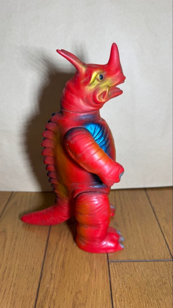 ブルマァク 円谷プロ ウルトラマンシリーズ　ネロンガ 怪獣 ソフビ 昭和レトロ