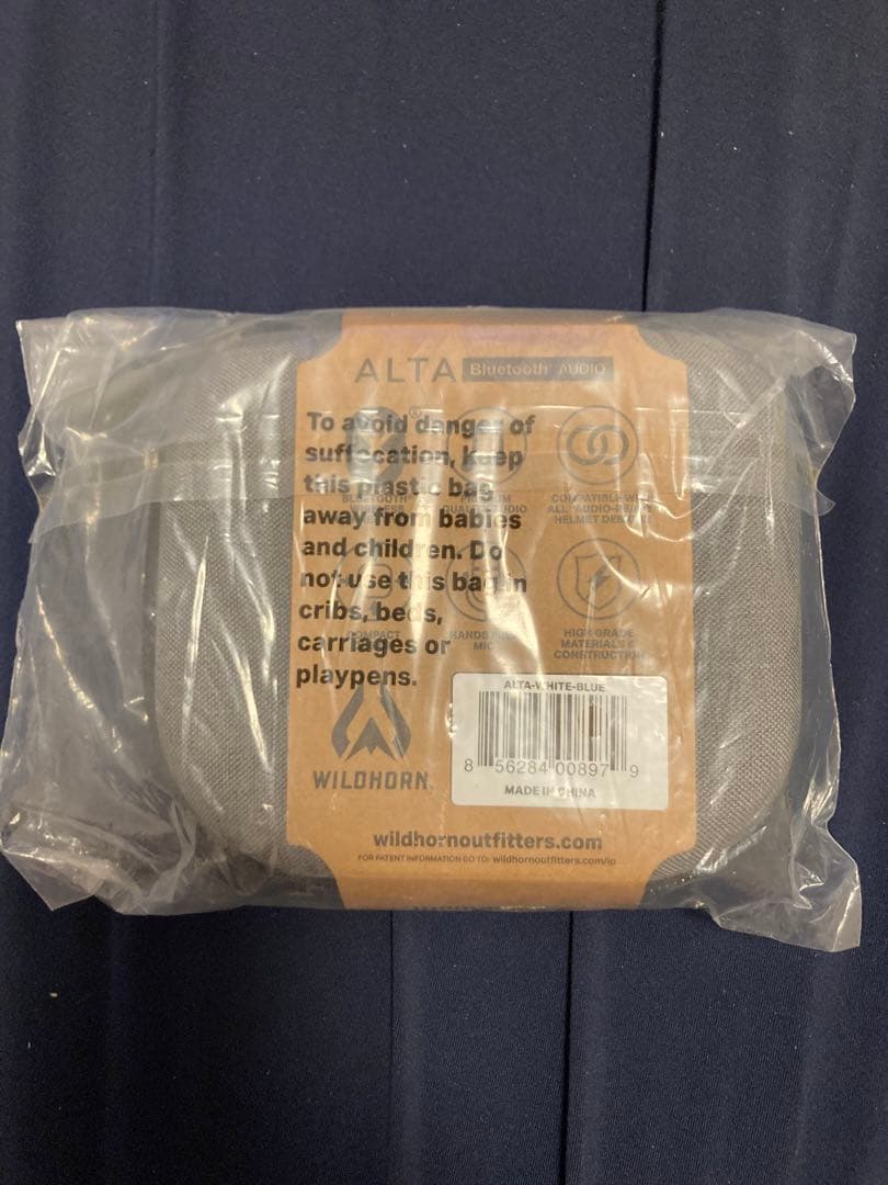 Wild horn Alta ワイヤレスヘッドフォン　スノーヘルメット用