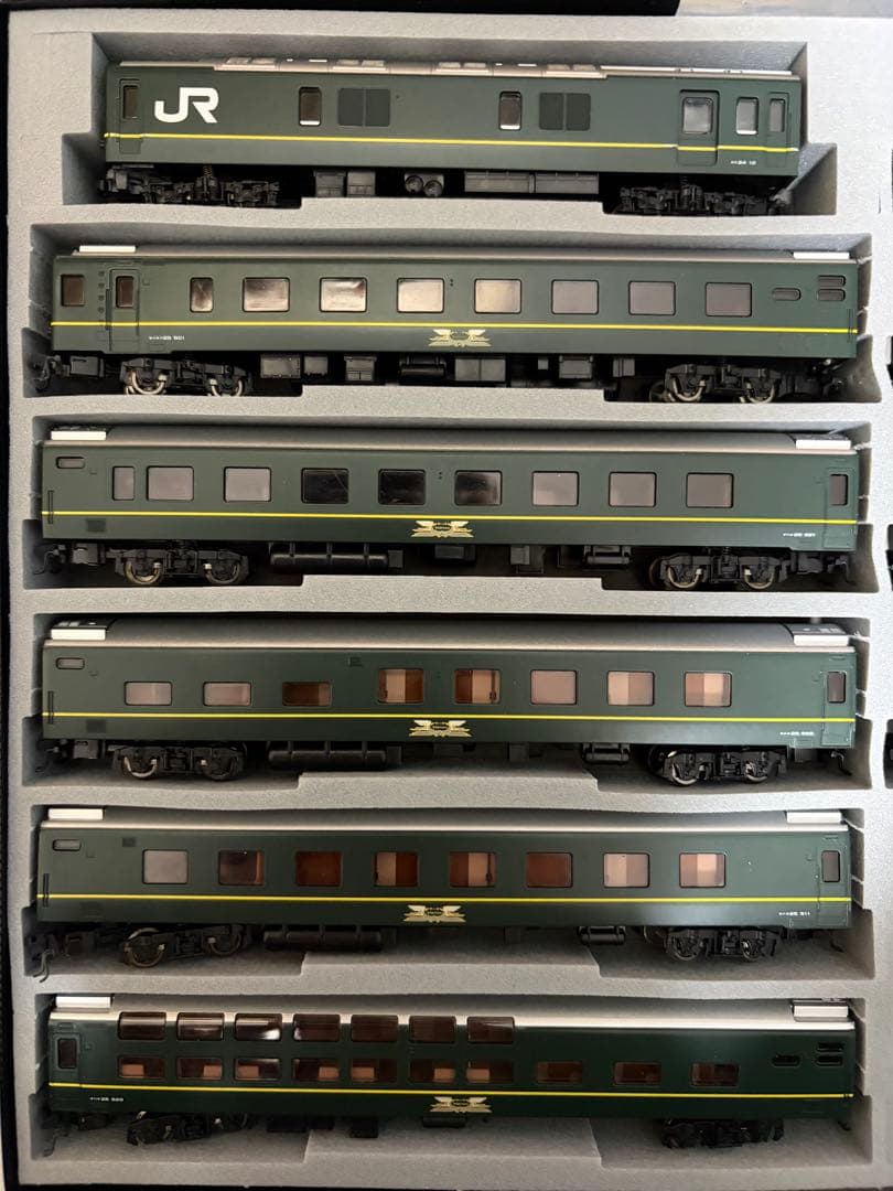 内装ステッカーあり　TOMIX 24系 25形 トワイライトエクスプレス