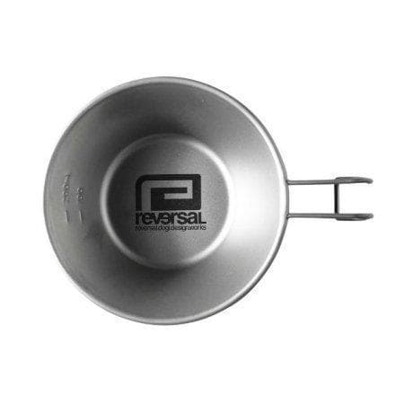 直火OK【新品 チタン製】REVERSAL リバーサル シェラカップ 3個セット