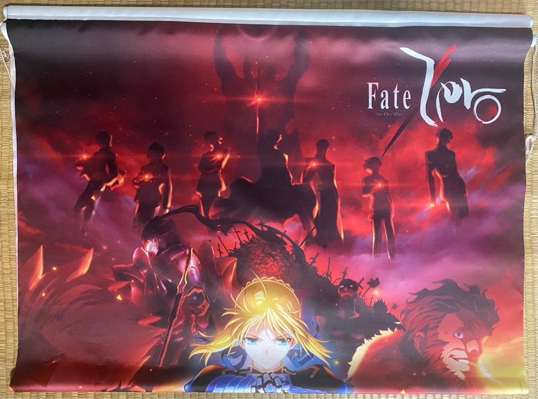 Fate/zero マチアソビ　カフェ　ビッグタペストリー