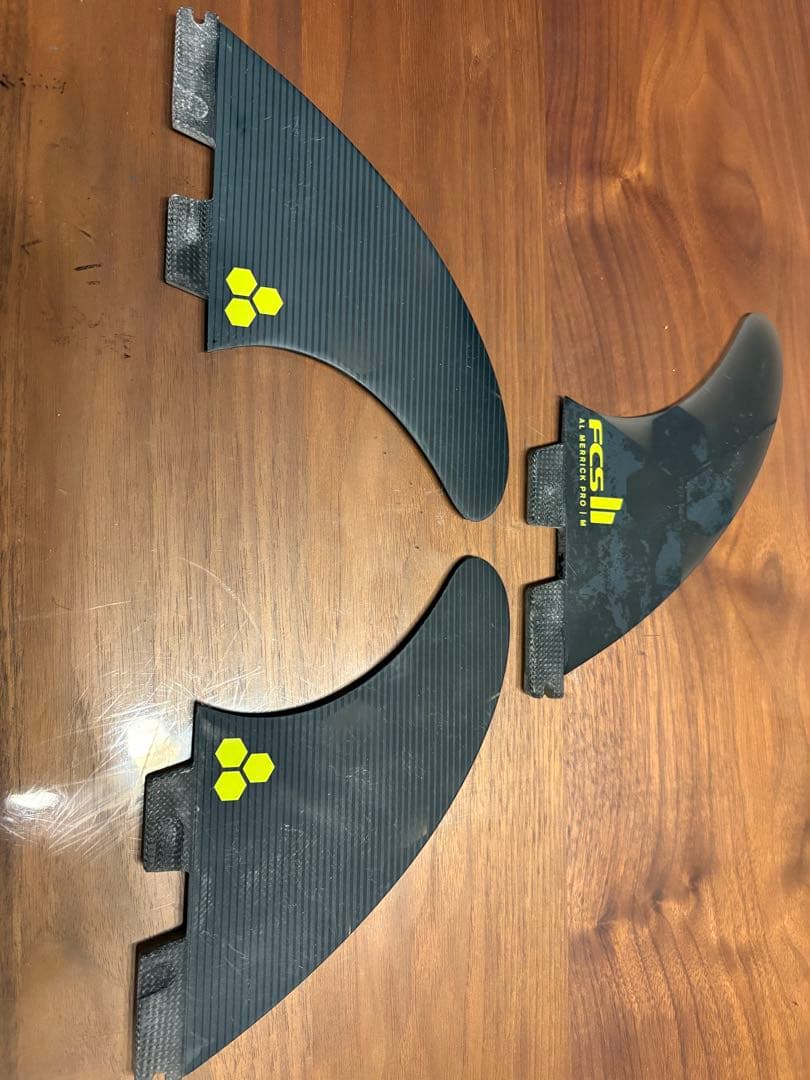 [ほぼ新品]FCS Ⅱ AM サーフボードフィン サイズM