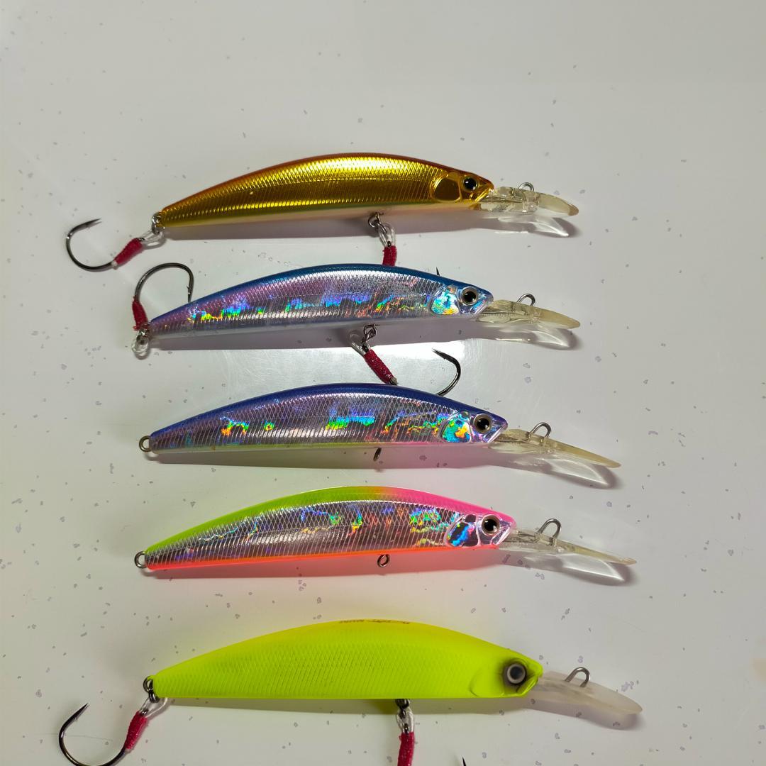 サクラマス用ミノー9個セット　ディープフィート等