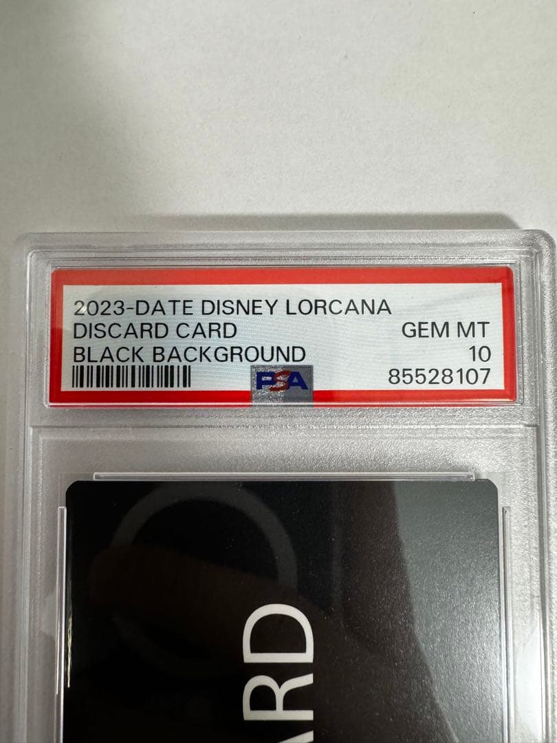 PSA10 初版　lorcana DISCARD エラーカード　希少　ロルカナ