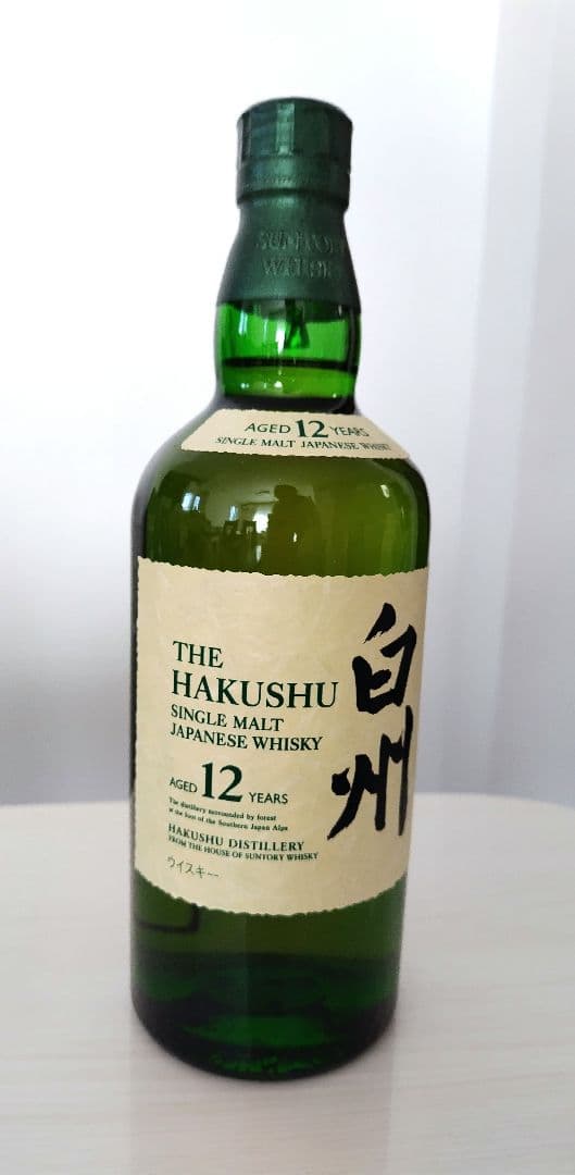 白州　HAKUSHU 12年 サントリーシングルモルトウイスキー700ml