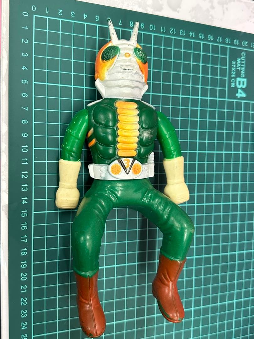 仮面ライダーV3★フィギュア★ソフビ★昭和レトロ★当時物★仮面ライダー