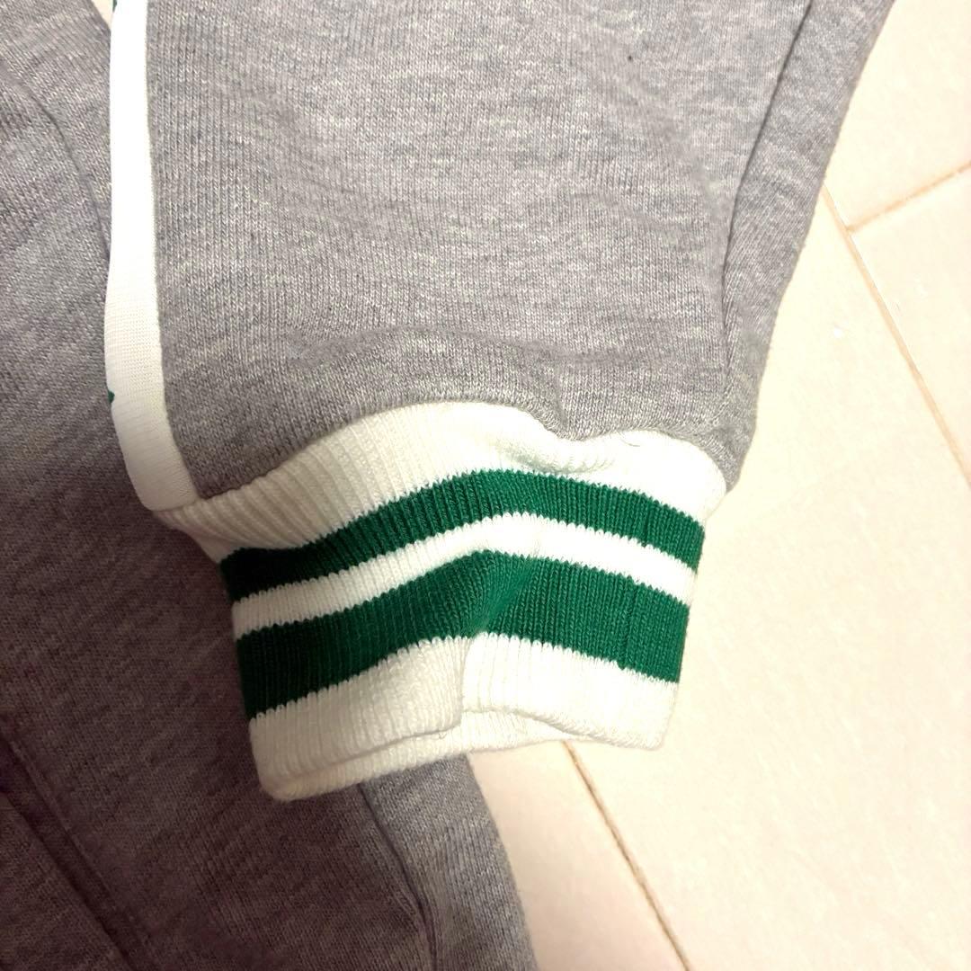 arena × rlm コラボジャージ上下セット グレー×グリーン デサント