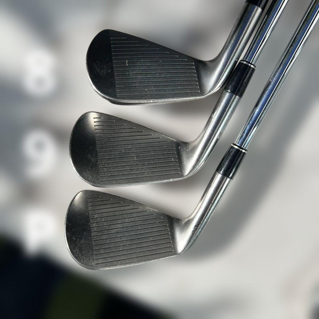 スリクソン 激レアブラッククロム　アイアンセット 6本 カーボンシャフト