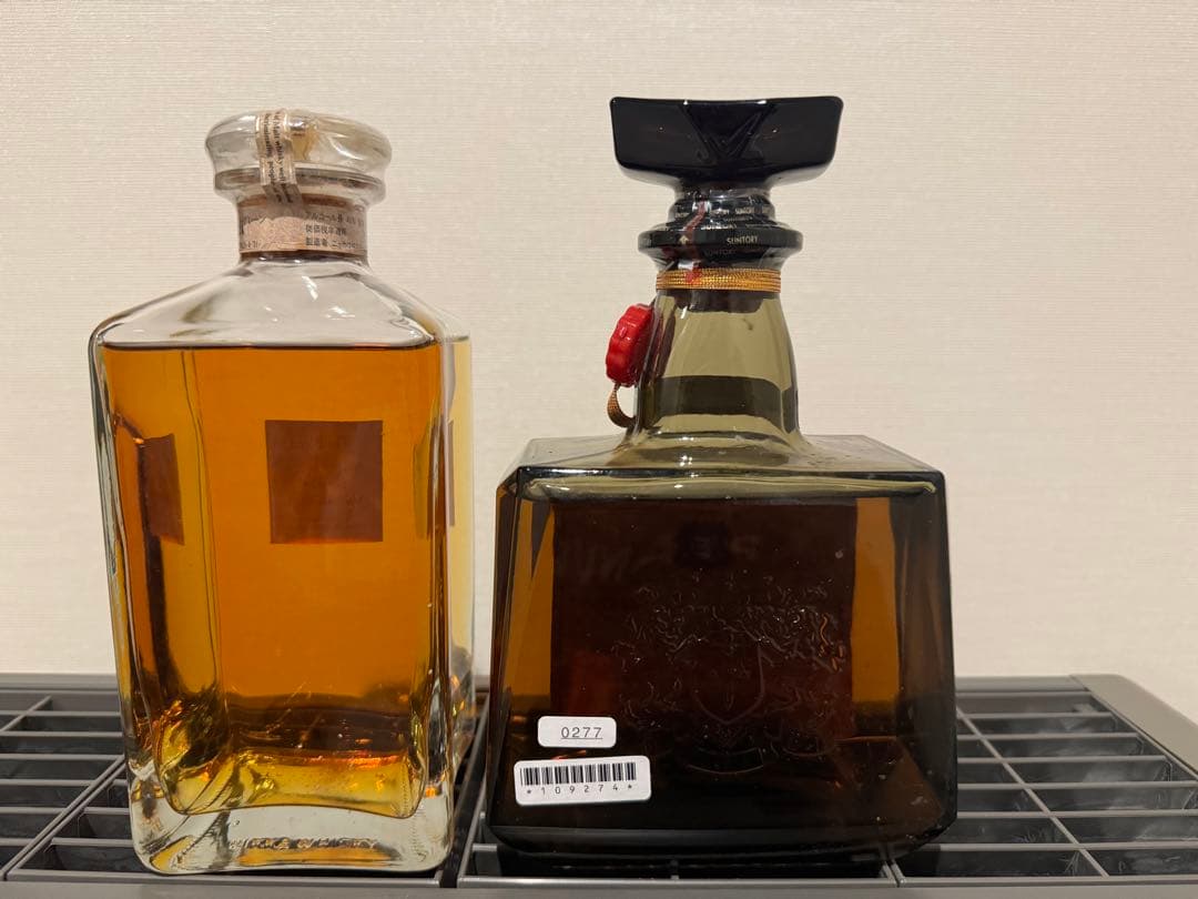 国産ウイスキー2本セットザ・ブレンドオブニッカ特級　サントリー ローヤル SR