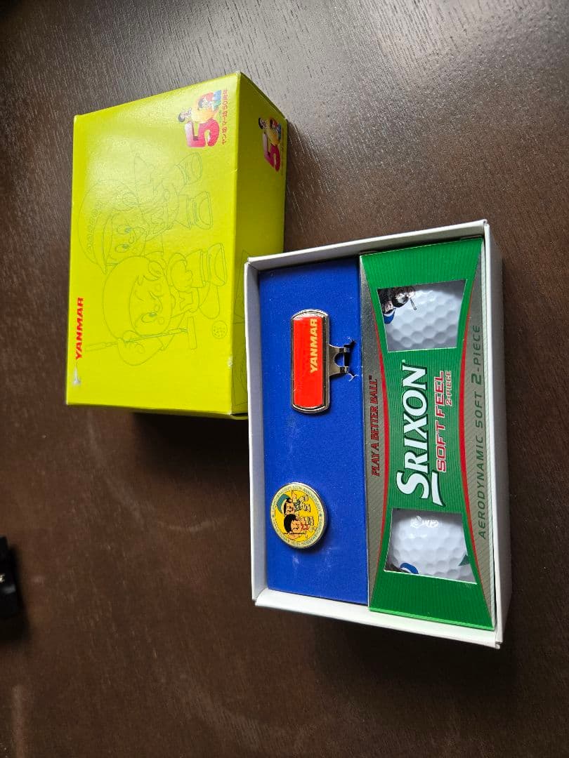 ヤン坊マー坊ゴルフボールセット　記念品