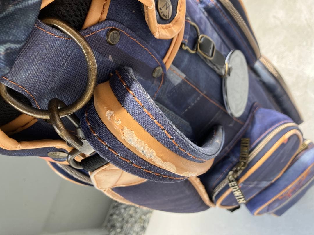 EDWINのデニム風キャディバッグ