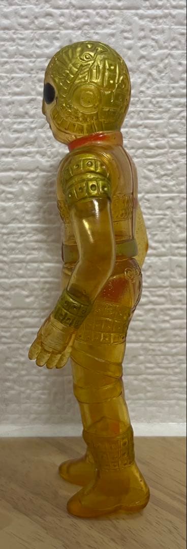 タカトク キカイダー クリア成型 ミニソフビ