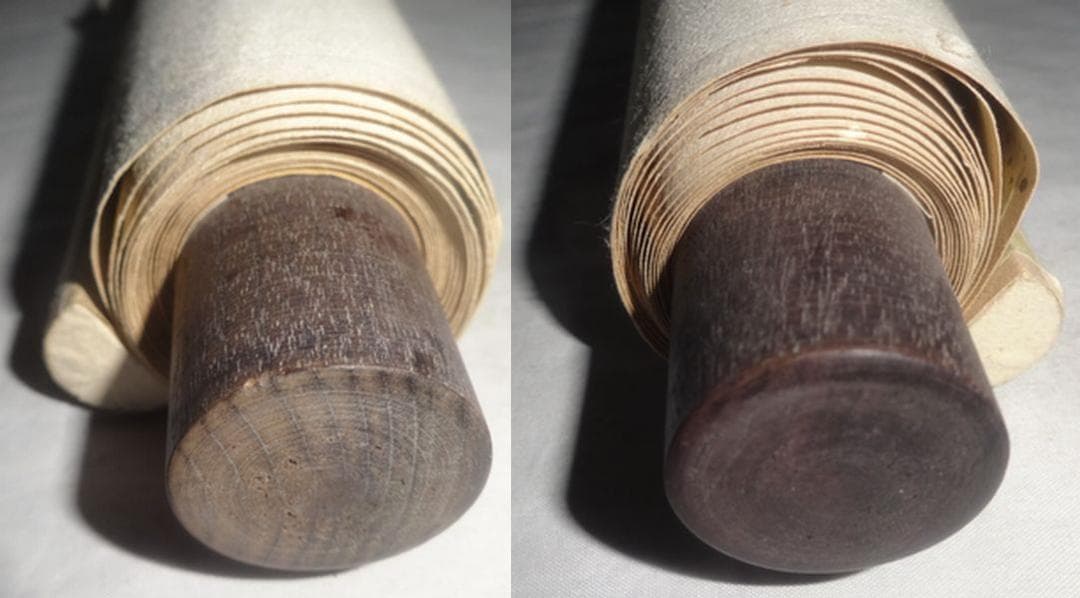 稀少 ヴィンテージ 山川秀峰 昭和風俗美人 『花』 美人画 着物 紙本 掛軸 ②