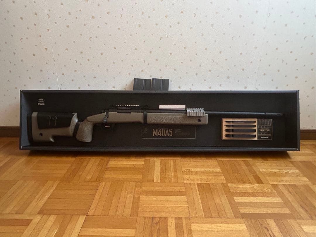 東京マルイ　m40a5 エアーコッキングライフル　予備マガジン付き