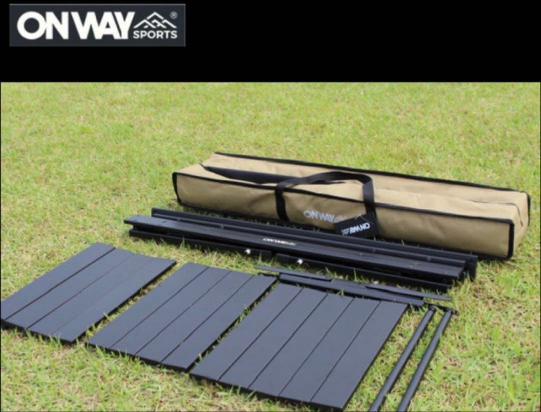 ★ONWAY SPORTS★アルミIGTテーブル★OW-8242★BLACK★