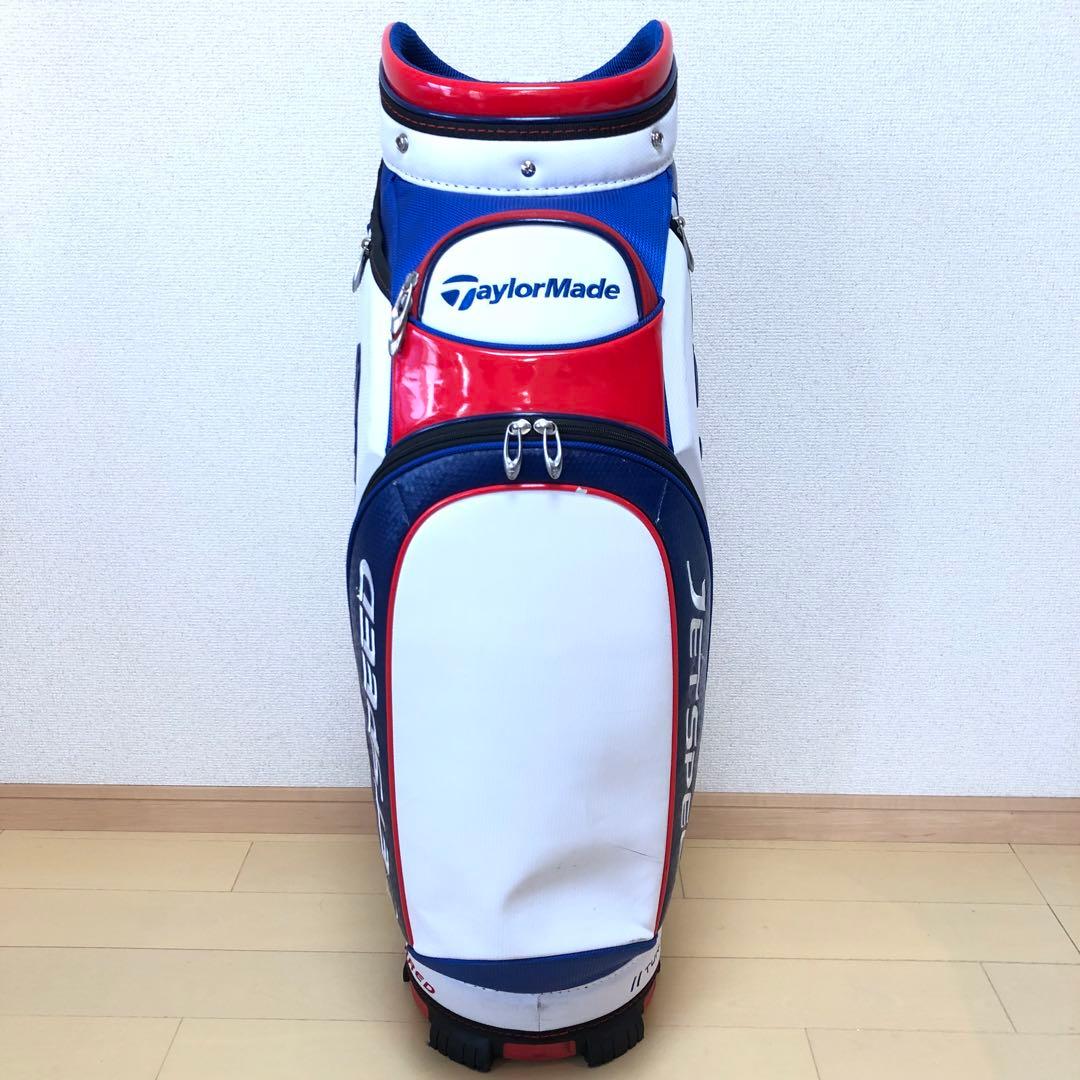【希少品】TaylorMade　ダブルロゴ　ツアープロ　スタッフバッグ　9.0型