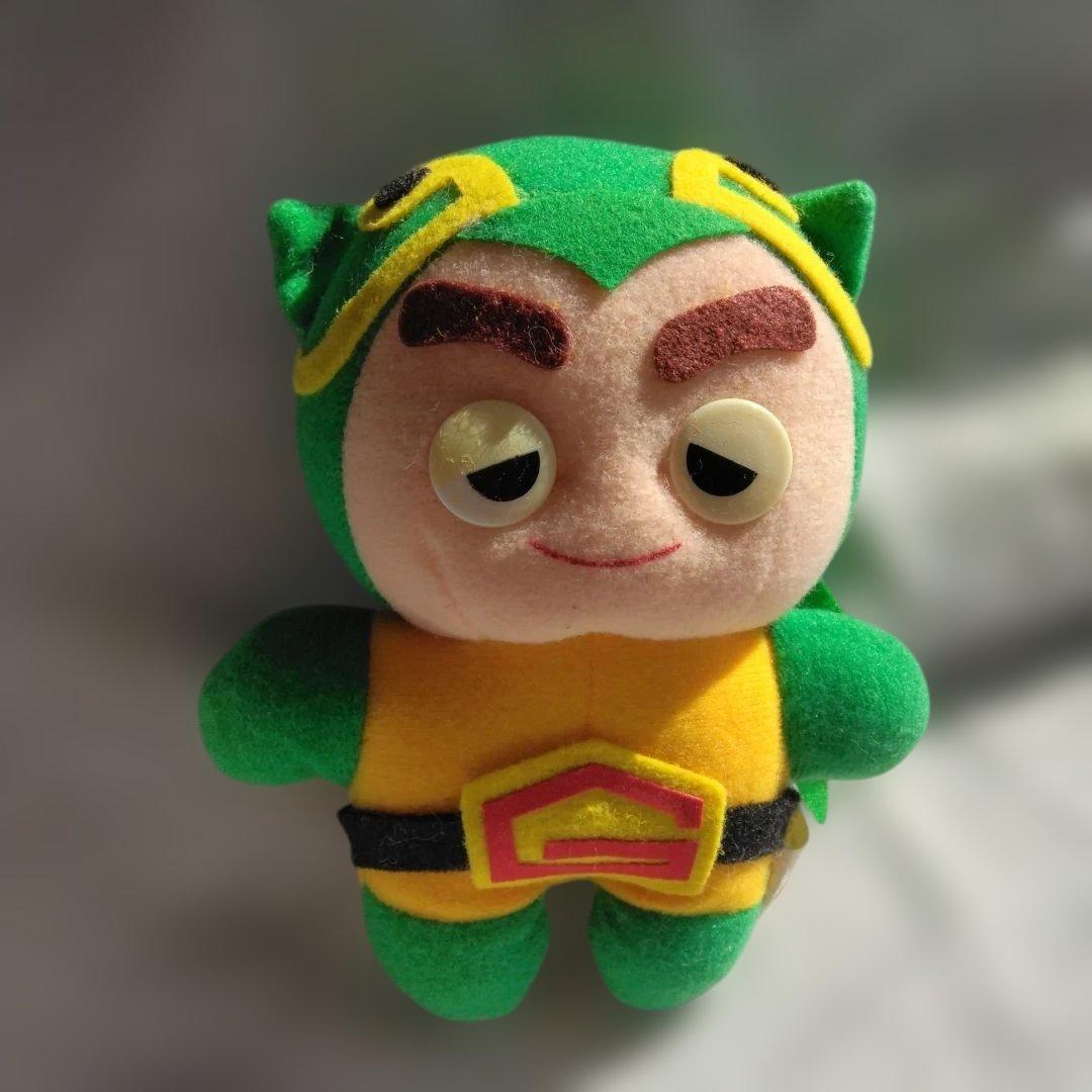 昭和レトロ非売品新品未使用未開封ガッチャマンヒーローぬいぐるみ同種含10体セット