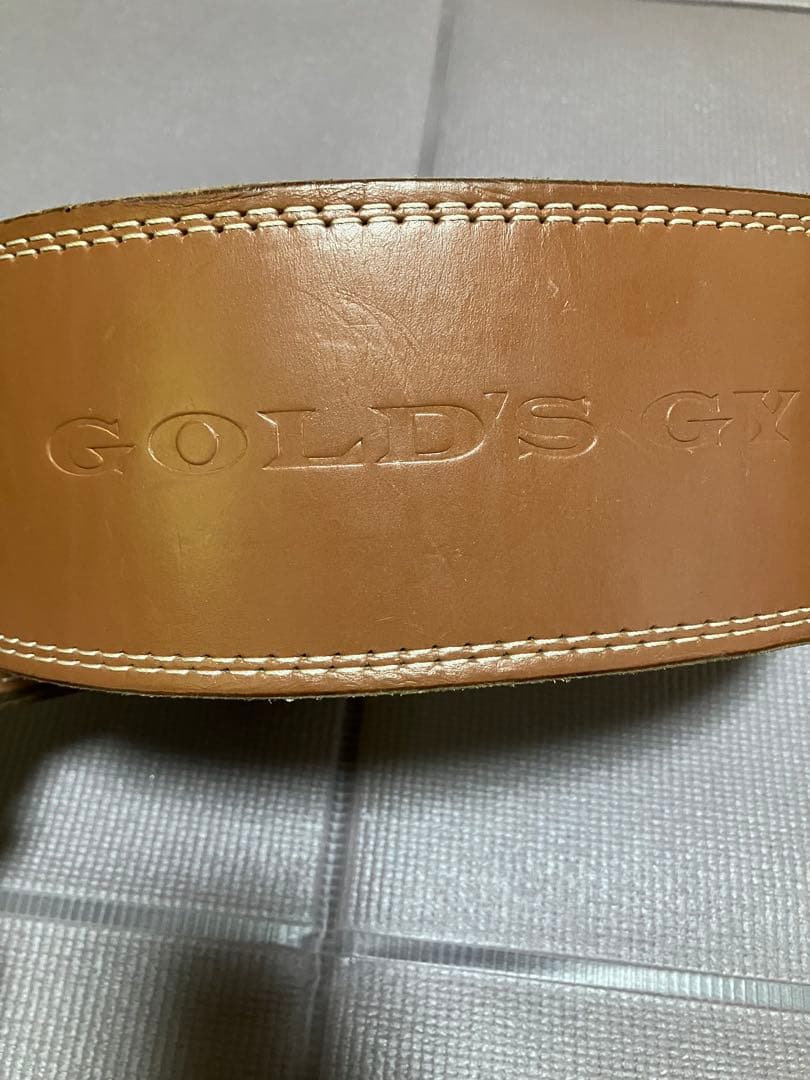 GOLD'S GYM トレーニングパワーベルトL