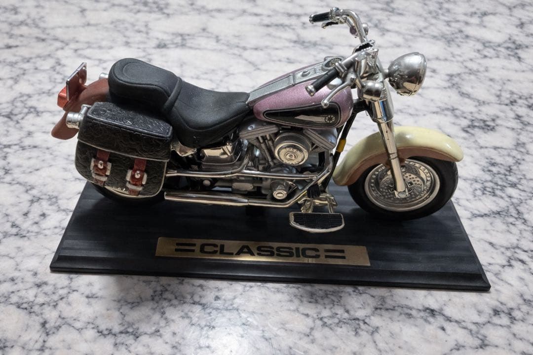 クラシック バイク ミニチュア模型｜ディスプレイ用 オブジェ レトロ アメリカン