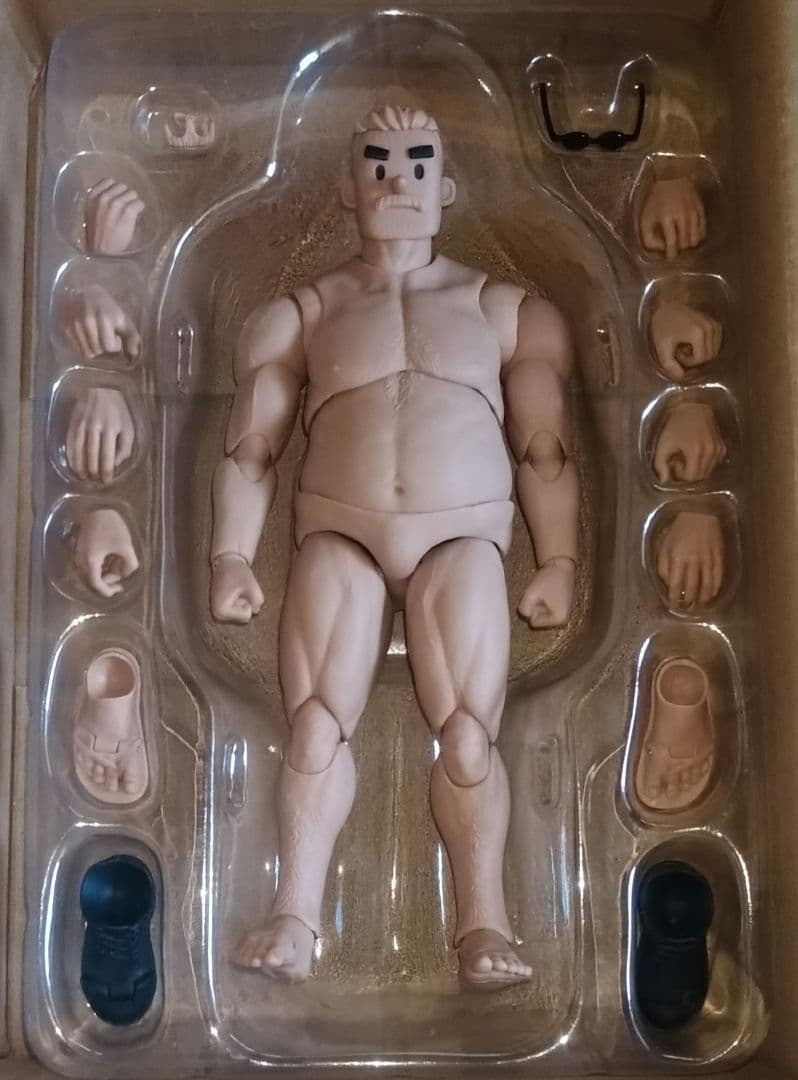 NOTA TOYS 非玩玩具 1/12 中年 アクションフィギュア NT-03