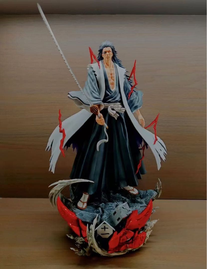 BLEACH 更木剣八 ガレージキット ガレキ スタチュー①③