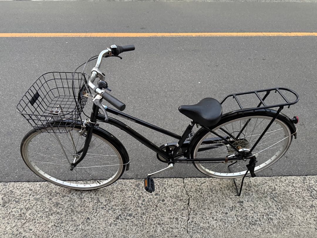 175 自転車 大阪市 【引取り限定】 美品 26インチ 変速付き