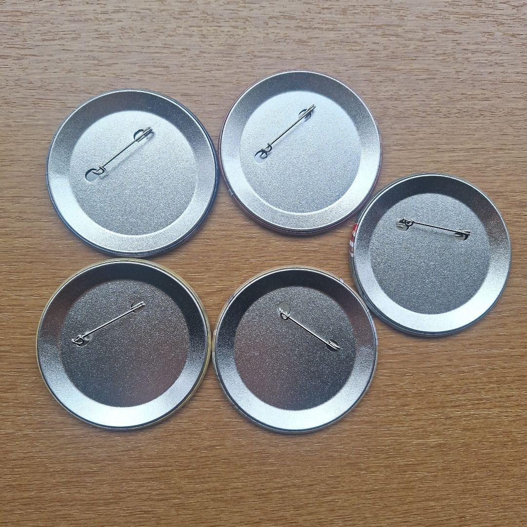 終ヴィル 当選品 缶バッジ