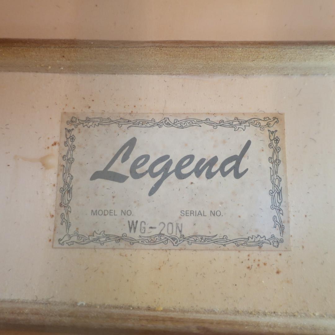 弦交換 美品 Legend WG-20N アコースティックギター