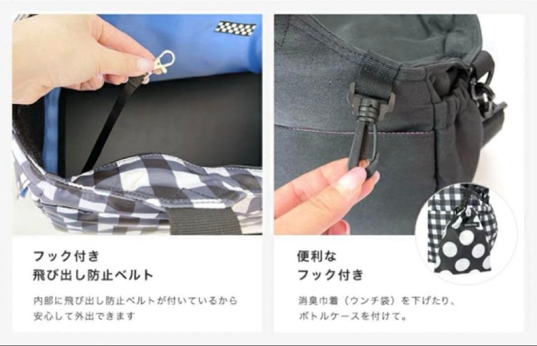 美品ハンナフラ　キャリーバック　2way 犬猫　軽い