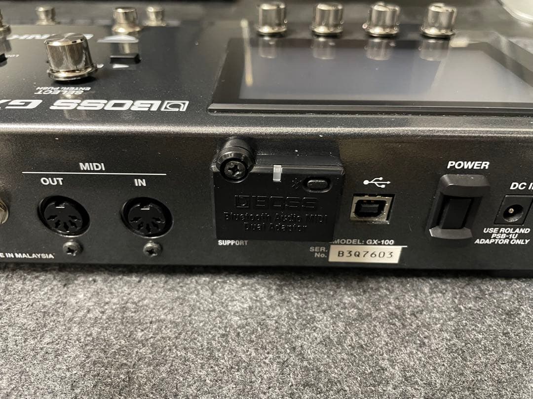 BOSS GX-100 マルチエフェクター　Bluetooth Adapter付