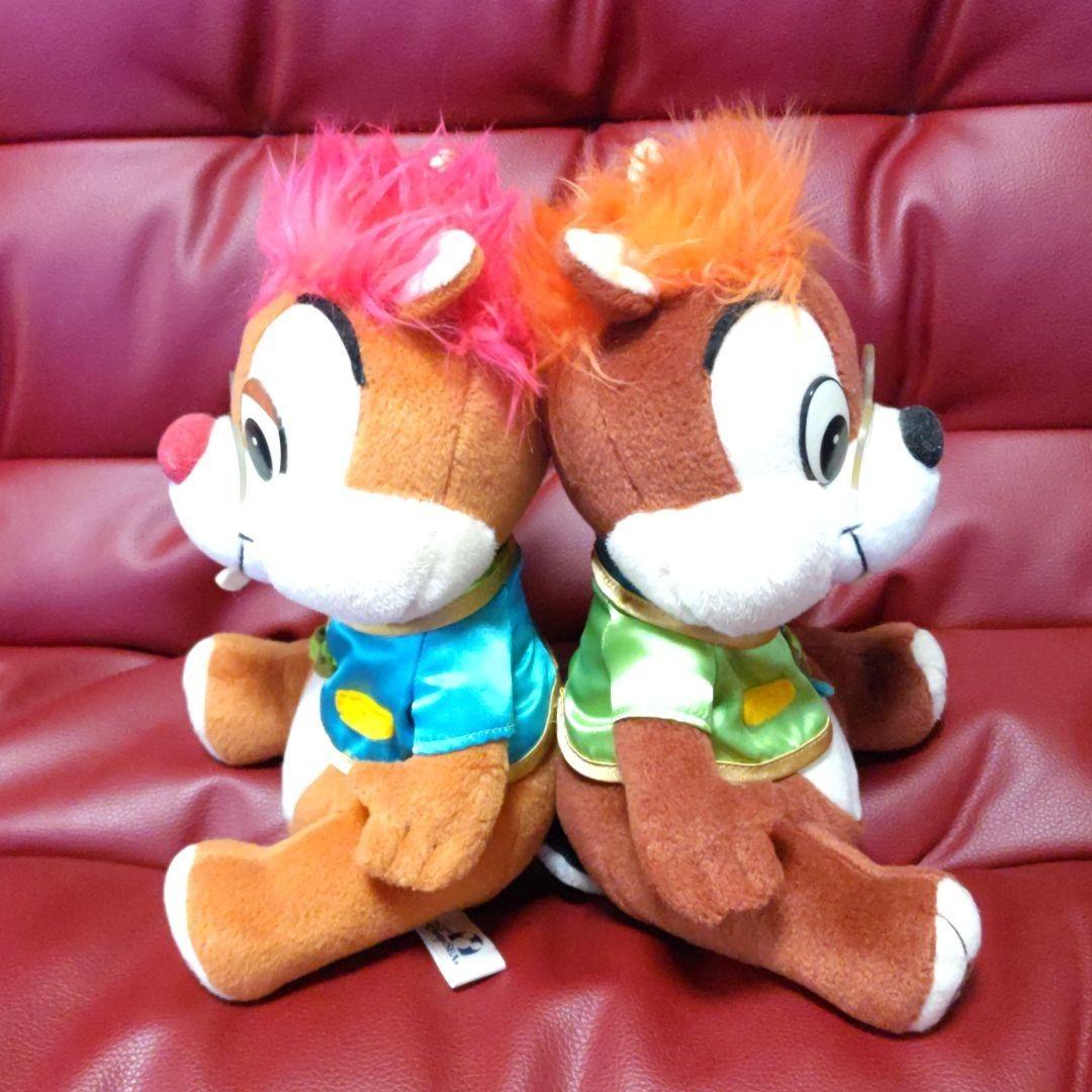 ☆レア品☆Disney☆ポートディスカバリー☆チップ＆デールぬいぐるみ